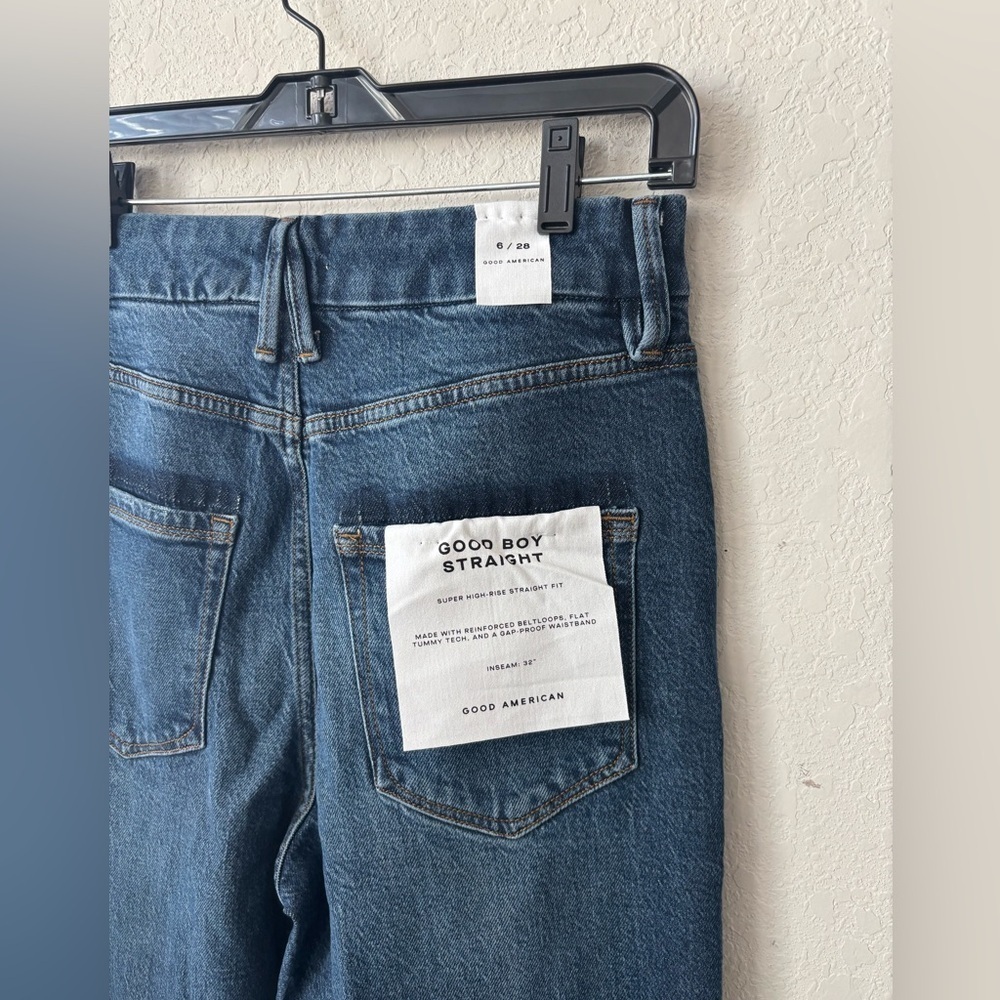 Good American Good Boy Straight Size 6/28 - Picture 7 of 8